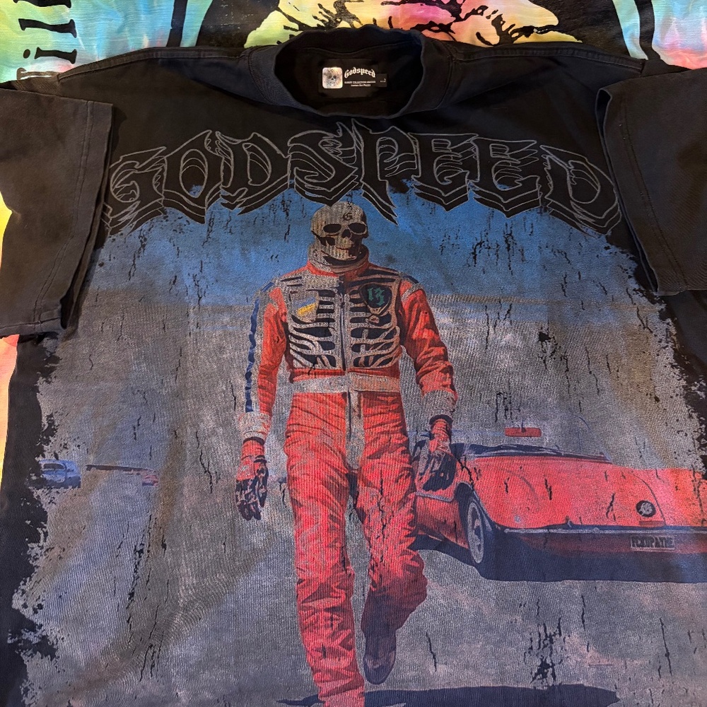 Godspeed men’s tee size large  collectors edition